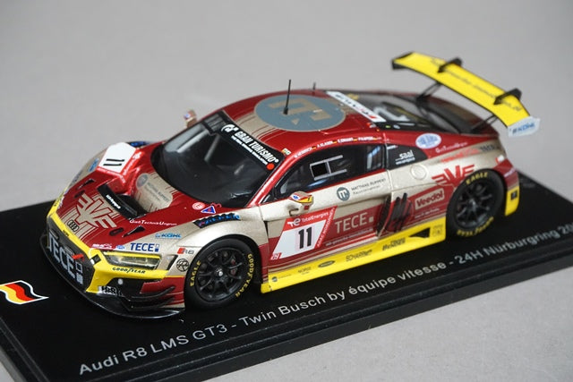 1:43 SPARK SG849 Audi R8 LMS GT3 24H Nurburgring 2022 #11