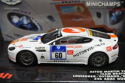 1:43 MINICHAMPS 437101360 Aston Martin Vantage V8 24h Nurburgring 2010 #60