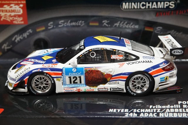 1:43 MINICHAMPS 437086121 Porsche 997 24h Nurburgring 2008 #121