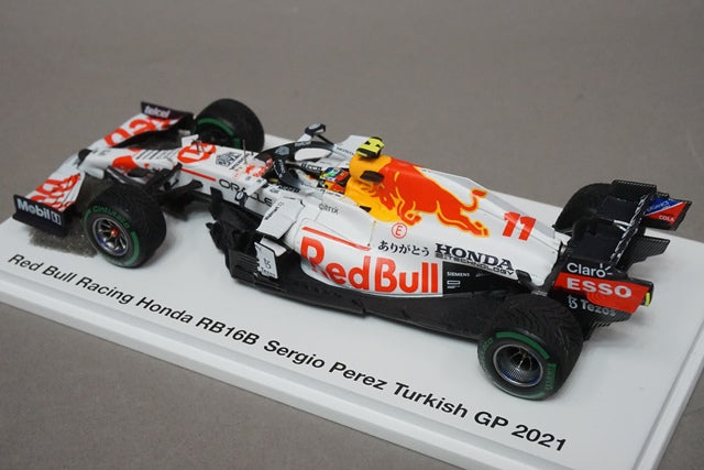 1:43 SPARK ZBE10FH227A01 Red Bull Racing RB16B Turkish GP 2021 S.Perez #11