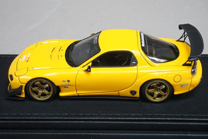 1:43 ignition model IG2184 Mazda FEED RX-7 Yellow