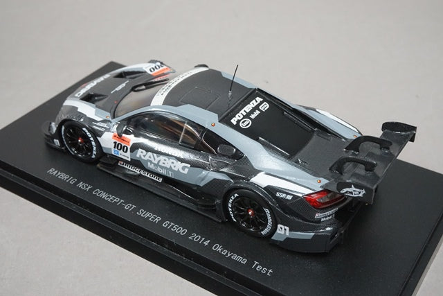 1:43 EBBRO 45091 RAYBRIG NSX Concept-GT Super GT500 Okayama Test 2014 #100