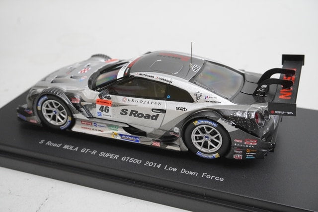 1:43 EBBRO 45102 S Road Mora GT-R Super GT500 2014 Lowdown Force #46 model car
