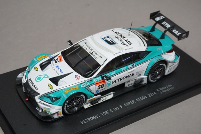 1:43 EBBRO 45064 Lexus Petronas Toms RC F Super GT500 2014 #36