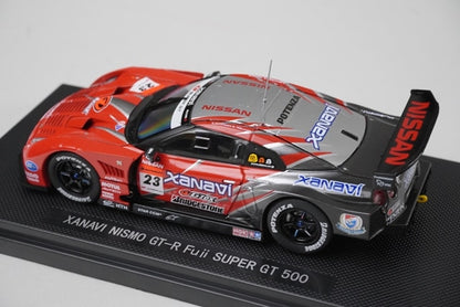 1:43 EBBRO 44127 Nissan XANAVI NISMO GT-R Fuji Super GT500 #23 model car