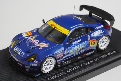 1:43 EBBRO 43702 Nissan Endless ADVAN Z SUPER GT 2005 #13 model car