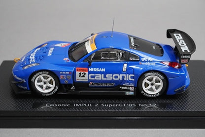 1:43 EBBRO 43689 Nissan CALSONIC IMPUL Z SUPER GT 2005 #12