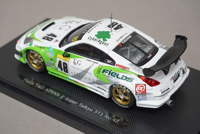 1:43 EBBRO 43737 Nissan Fields T&G ADVAN Z Super Taikyu 2005 #48