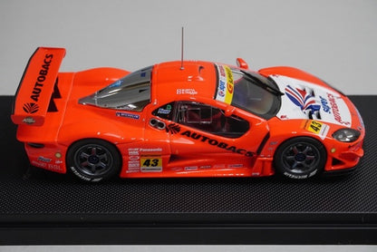 1:43 EBBRO 43701 ARTA Garaiya Super GT300 2005 #43 Orange model car