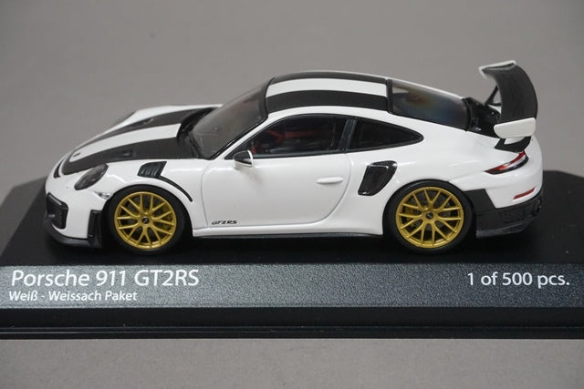 1:43 MINICHAMPS 410067222 Porsche 911 GT2RS 2018