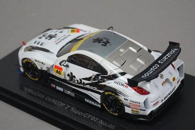 1:43 EBBRO 43924 HOUZAN DUNLOP Z Super GT 2007 #46