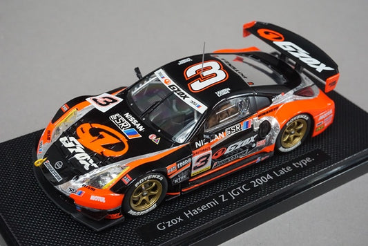 1:43 EBBRO 43614 Nissan G'ZOX SSR Hasemi Z JGTC 2004 Late #3