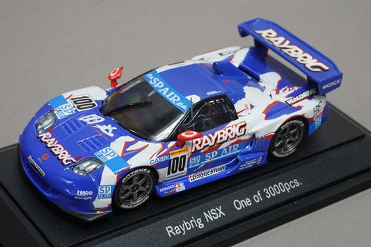 1:43 EBBRO 43332 Honda Raybrig NSX JGTC 2002 #100