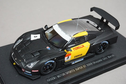 1:43 EBBRO 44270 Hasemi Motorsports Super GT500 Okayama Test March 2009 #3