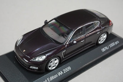 1:43 MINICHAMPS WAP02000519VKK Dealer special order Porsche Panamera Turbo IAA 2009