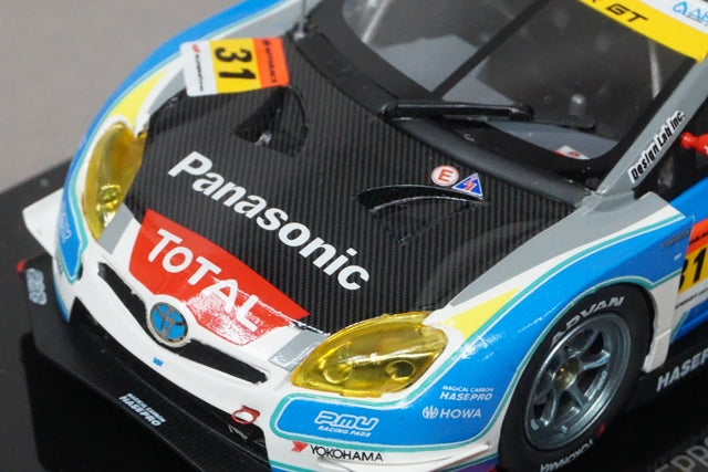 1:43 EBBRO 44829 Toyota APR Hasepro Prius GT SGT300 Okayama Test 2012 #31