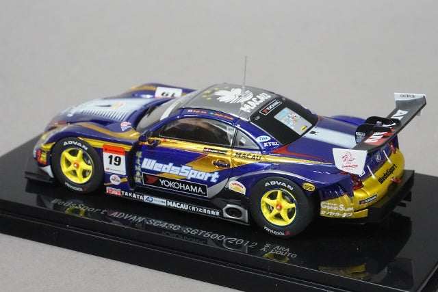 1:43 EBBRO 44740 Lexus Weds Sports ADVAN SGT500 2012 #19