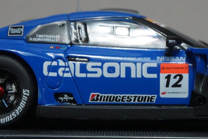 1:43 EBBRO 44427 Nissan CALSONIC IMPUL GT-R SGT500 Sepang Winner 2010 #12