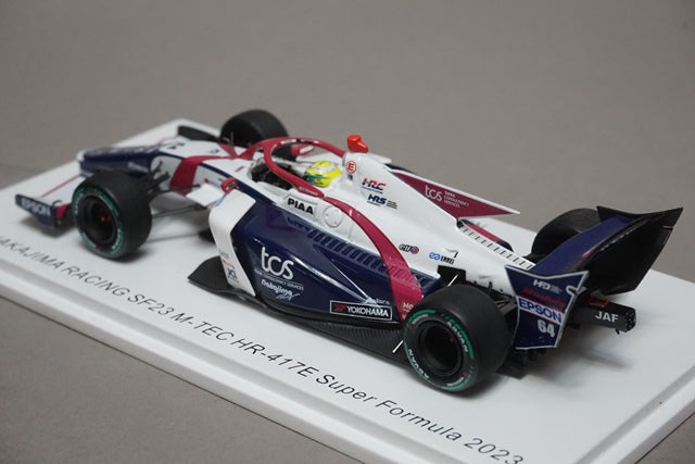 1:43 SPARK SFJ021 Honda TCS NAKAJIMA RACING SF23 M-TEC HR-417E Super Fomula 2023 #64