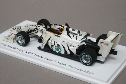 1:43 SPARK SJ132 SF19 Next50 Test 2022 "White Tiger"