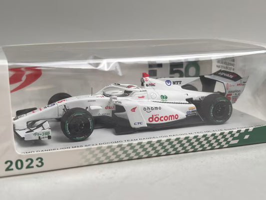1:43 SPARK SFJ005 Honda Docomo Dandelion M5S SF23 M-TEC HR-417E Super Formula 2023 #5