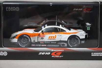 1:43 EBBRO 44334 Lexus MJ KRAFT  SC430 Super GT500 2010 #35