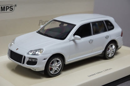 1:43 MINICHAMPS 436066270 Porsche Cayenne Turbo 2007 Linea Bianco No.7