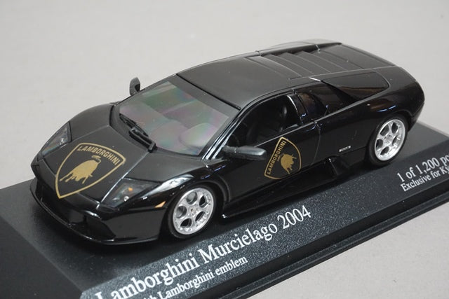 1:43 MINICHAMPS 403103523 KYOSHO Lamborghini Murcielago 2004 Black