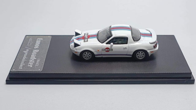 [ Pre-order ] MC Model Collect 1:64 Mazda Eunos Roadster NA6CE white martini