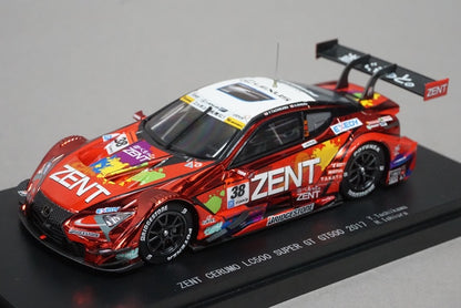 1:43 EBBRO 45521 Lexus ZENTO CERUMO LC500 Super GT500 2017 #38