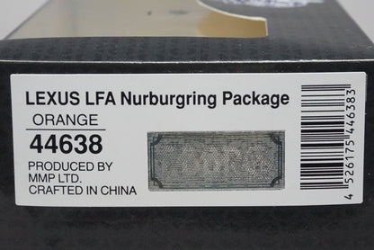 1:43 EBBRO 44638 Lexus LFA Nurburgring Package Orange