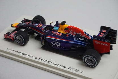 1:43 Spark S3085 Infiniti Red Bull Racing RB10 Australian Grand Prix 2014 #1 model car