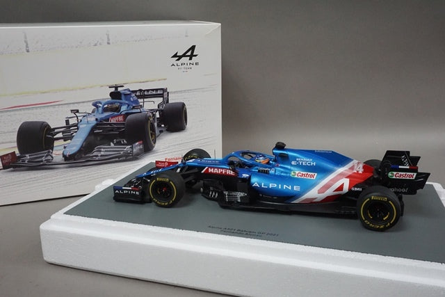 1:18 SPARK 18S580 Alpine A521 Bahrain GP 2021 #14