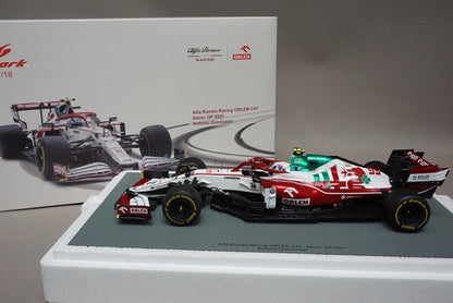 1:18 SPARK 18S603 Alfa Romeo Racing ORLEN C41 Italian GP 2021 #99