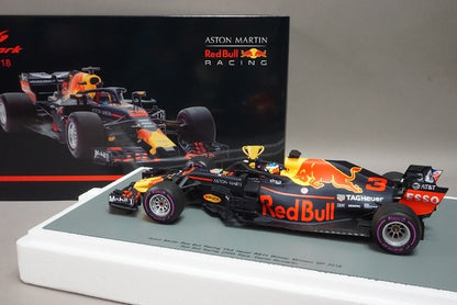 1:18 SPARK 18S351 Aston Martin Red Bull Tag Heuer RB14 Monaco GP 2018 #3 Daniel Ricciardo