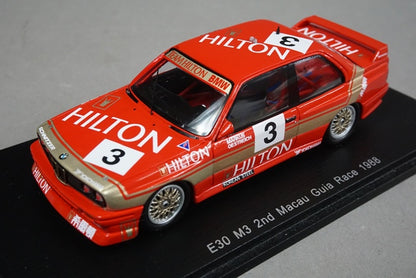 1:43 SPARK SA036 BMW E30 M3 Macau Gear Race 1988 #3