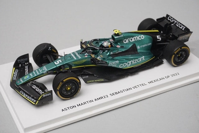 1:43 SPARK NKN01 Aston Martin AMR22 SV Mexican GP 2022 #5 Sebastian Vettel SEVEN COLLECTION