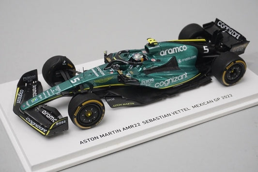 1:43 SPARK NKN01 Aston Martin AMR22 SV Mexican GP 2022 #5 Sebastian Vettel SEVEN COLLECTION