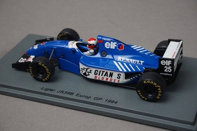 1:43 SPARK S7404 Ligier JS39B European GP 1994 #25 Johnny Herbert model car
