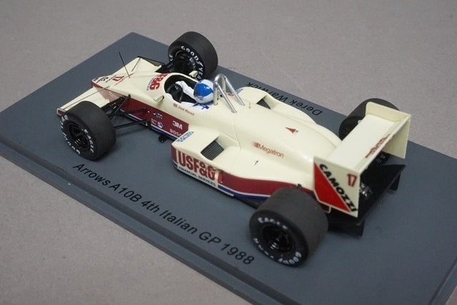 1:43 Spark S3911 Arrows A10B Italian GP 4th 1988 #17 D.Warwick model car