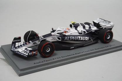 1:43 SPARK S8527 Alfatauri AT03 Bahrain GP 2022 #22 Yuki Tsunoda