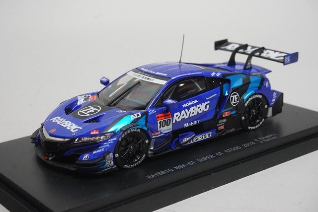 1:43 EBBRO 45628 Honda Raybrick NSX-GT Super GT GT500 2018 #100