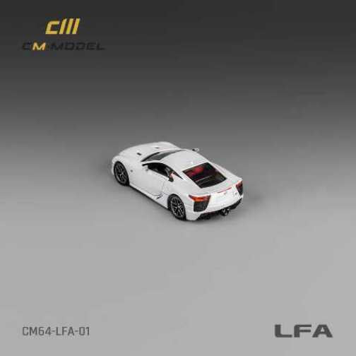 CM64-LFA-01 CM-MODEL 1:64 Lexus LFA White