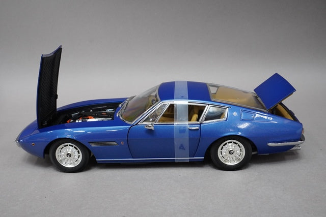 1:18 MINICHAMPS 100123320 Maserati Ghibli Cooper 1969 Blue Metallic