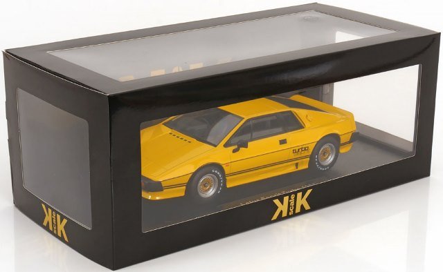 KKDC181195 KK scale 1:18 Lotus Esprit Turbo 1981 Yellow model car