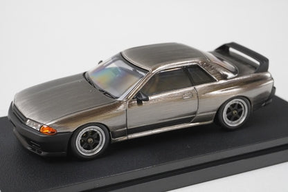 1:43 HPI 8219 Nissan Skyline GT-R R32 Black Metal Polish Model