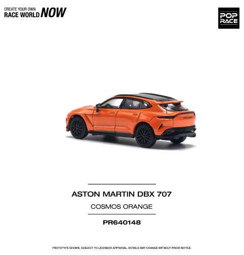 [ Pre-order ] PR640148 POP RACE 1:64 ASTON MARTIN DBX 707 COSMOS ORANGE