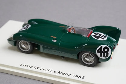 1:43 SPARK S4397 Lotus IX 24h LM 1955 #48 model car
