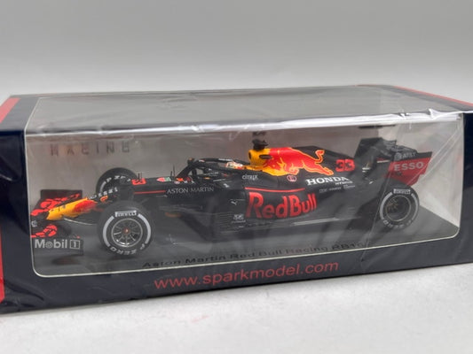 1:43 SPARK S6479 Aston Martin Red Bull RB16 winner 2020 #33 Max Verstappen