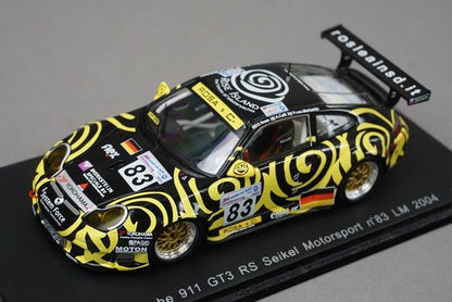 1:43 SPARK BAM002 BAM Porsche 911 GT3 RS Seikel Motorsport Le Mans 2004 #83